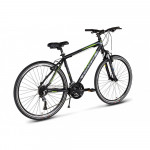 Krossový bicykel 28 Kands Cross Line 1100 Acera M. 19" Čierno-zelený